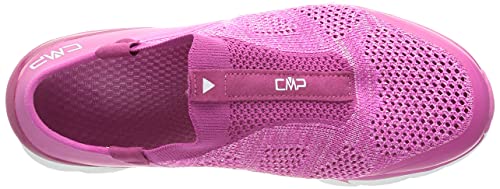 CMP Hiking Shoe, Zapato de Senderismo Knit Jabbah Wmn Mujer, Geraneo, 38 EU