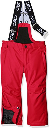 CMP Pantalones de esquí, otoño/invierno, unisex, color rojo (ferrari), tamaño 4 años (104 cm)