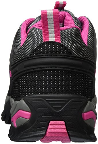 CMP Rigel Wp, Zapatos de Low Rise Senderismo para Mujer, Gris (Grey-Fuxia-Ice), 37 EU