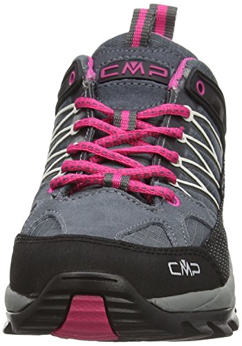 CMP Rigel, Zapatos de Low Rise Senderismo Mujer, Gris (Grey-Fuxia-Ice 103Q), 38 EU