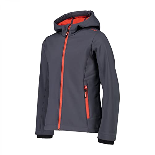 CMP Softshell Jacket with ClimaProtect WP 7,000 Technology Chaqueta Shell, Titanio, 152 para Niñas