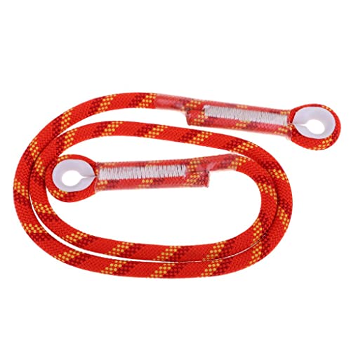 Colcolo 10.5mm Escalada de Roca Anudada Pre-Cosido Ojo a Ojo Prusik Bucle Cable Cuerda - 60CM