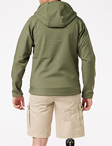 Columbia Cascade Ridge II Softshell, Chaqueta Softshell Hombre, Verde (Stone Green), M