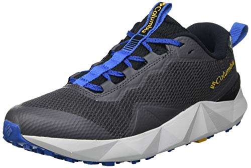 Columbia Facet 15 Outdry, Zapatillas para Caminar Hombre, Gris Oscuro Dorado Brillante, 44 EU