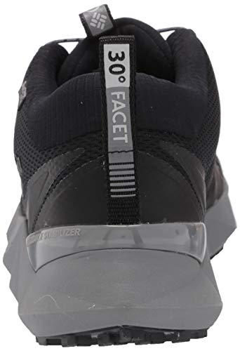 Columbia Facet 30 Outdry, Zapatillas para Caminar Hombre, Acero Gris Ti Negro, 40.5 EU