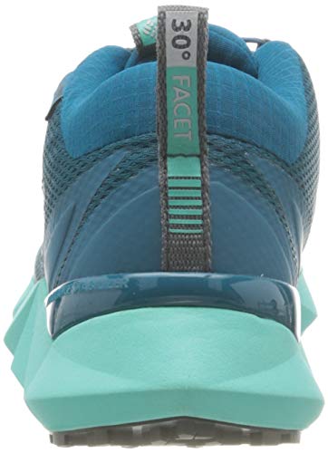 Columbia Facet 30 Outdry, Zapatillas para Caminar Mujer, Hielo Gris Siberia, 41 EU