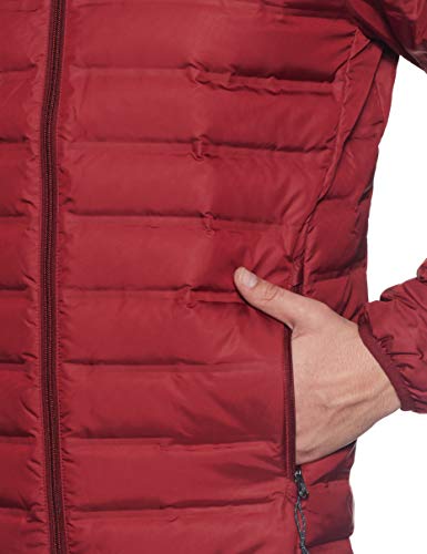 Columbia Lake 22, Chaqueta de plumas, Hombre, Rojo (Red Jasper), Talla M