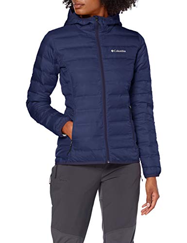 Columbia Lake 22 Down Hooded , Chaqueta de plumas con capucha Mujer, Azul (Nocturnal), XL