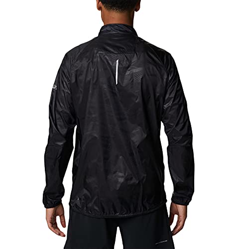 Columbia M Fkt Ii Windbreaker Jacket M Fkt II - Chaqueta cortavientos para hombre, Hombre, Chaqueta cortavientos M Fkt II, 193513, color, L