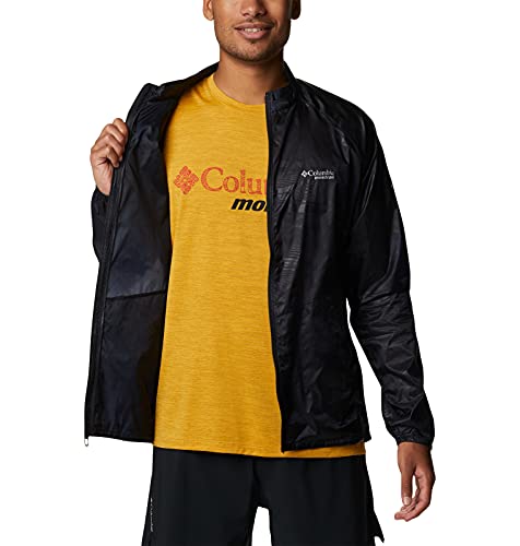 Columbia M Fkt Ii Windbreaker Jacket M Fkt II - Chaqueta cortavientos para hombre, Hombre, Chaqueta cortavientos M Fkt II, 193513, color, L