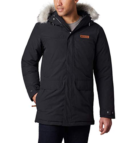 Columbia Marquam Peak, Chaqueta de invierno, Hombre , Azul (Dark Nocturnal), Talla XL