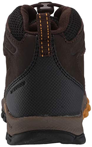 Columbia Newton Ridge, Bota de montaña Hombre, Marrón, Amarillo (Cordovan, Golden Yellow), 36 EU