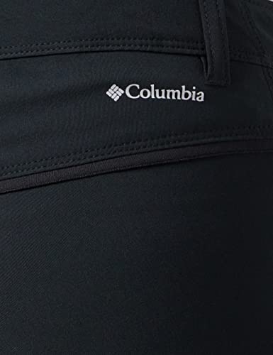 Columbia Peak to Point, Pantalones de senderismo, Mujer, Negro (Black), Talla 8/R