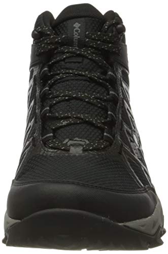 Columbia Peakfreak X2 Mid Outdry' Botas de senderismo para Hombre, Negro (Black, Dark Pewter), 48 EU