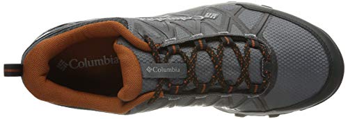 Columbia Peakfreak X2 Outdry, Zapatos de Senderismo, para Hombre, Graphite, Dark Adobe, 45 EU