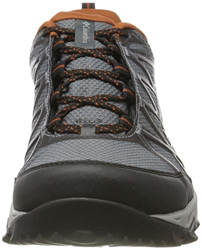 Columbia Peakfreak X2 Outdry, Zapatos de Senderismo, para Hombre, Graphite, Dark Adobe, 45 EU