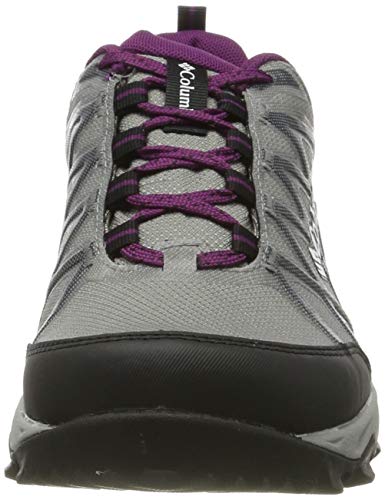 Columbia Peakfreak X2 Outdry Zapatos de senderismo para Mujer, Gris (Monument, Wild Iris), 37 EU