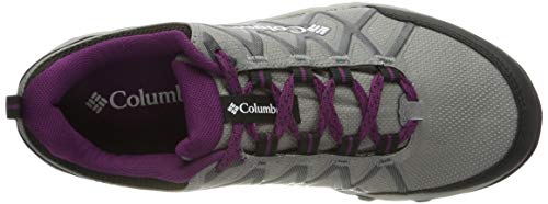 Columbia Peakfreak X2 Outdry Zapatos de senderismo para Mujer, Gris (Monument, Wild Iris), 39.5 EU