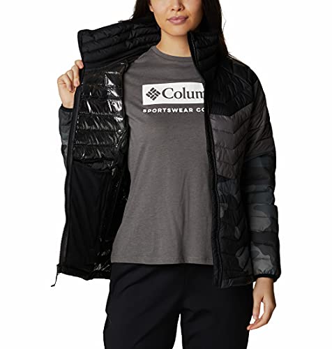 Columbia Powder Lite Chaqueta con bloques de color para mujer