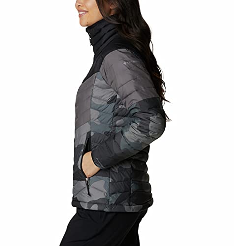 Columbia Powder Lite Chaqueta con bloques de color para mujer