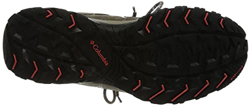 Columbia Redmond Iii Waterproof Zapatillas para caminar para Mujer, Marrón (Coral rojo guijarro), 40.5 EU