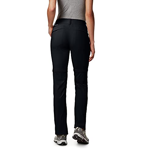 Columbia Saturday Trail II, Pantalones convertibles, Mujer, Negro (Black), Talla 8/R