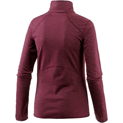 Columbia Sportswear Company Ltd Sapphire Mujer Trail Forro Polar con Media Cremallera, Mujer, Color Red Orchid, tamaño L