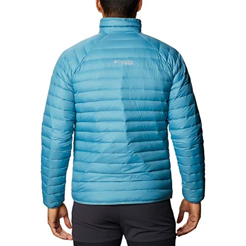 Columbia Titanium Alpha Trail Down Jacket - Men's Canyon Blue, M