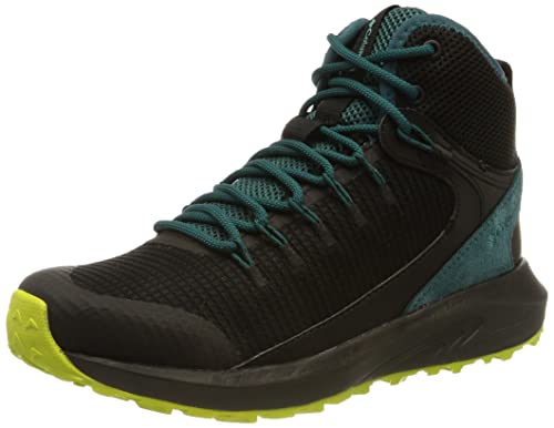 Columbia Trailstorm Mid Waterproof, Zapatillas Mujer, Black/Deep Wave, 37 EU