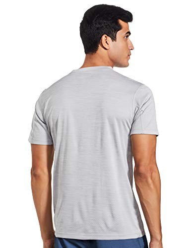 Columbia Zero Rules, Camiseta de manga corta, Hombre, Gris (Columbia Grey Heather), Talla L