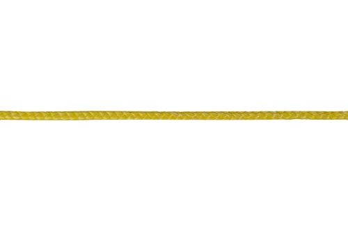 Cordamarket driza trenzada 3 mm dyneema 100% sk75 amarillo 15 mts