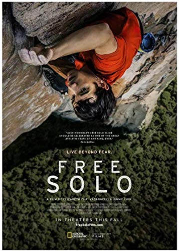 cuadros decoracioncuadroslienzowall art|60x90cm|Frameloos Free Solo Alex Honnold Solo Climb Motivational MovieWall Art Home Decor