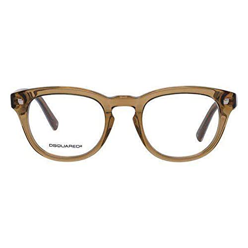 D-Squared D Squa Brillengestelle Dq5114 Monturas de Gafas, Amarillo (Gelb), 48 para Mujer