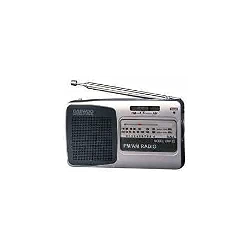 Daewoo Electronics - Radio Portátil - Daewoo Drp 15, Plateada