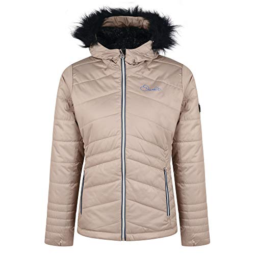 Dare 2b Comprise Water Repellent Insulated Down Chaqueta, Mujer, Macchiato, Talla 18