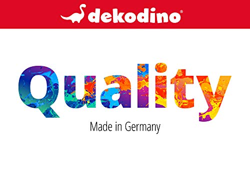 dekodino® Pegatina de pared acuarela pingüino con gorro y suéter deco