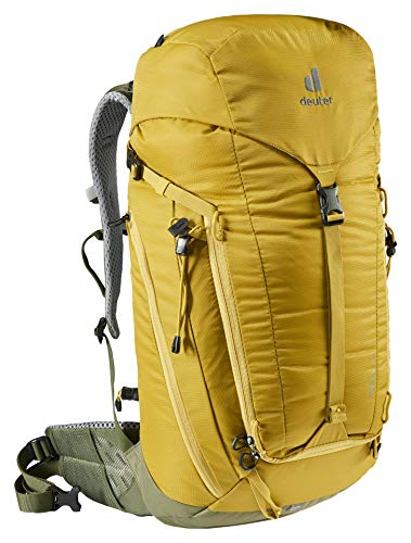 Deuter Trail 30 Mochila de Senderismo, Unisex, Turmeric-Khaki, 30 L