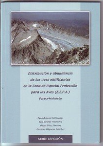 DISTRIBUCION Y ABUNDANCIA DE LAS AVES NIDIFICANTES EN LA ZONA DE ESPECIAL PROTECCION PARA LAS AVES (Z.E.P.A.) POSETS-MALADETA