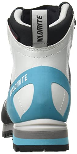 Dolomite Bota WS Crodarossa Pro GTX 2.0, Zapatillas Deportivas Mujer, Black Capri Blue, 42 EU