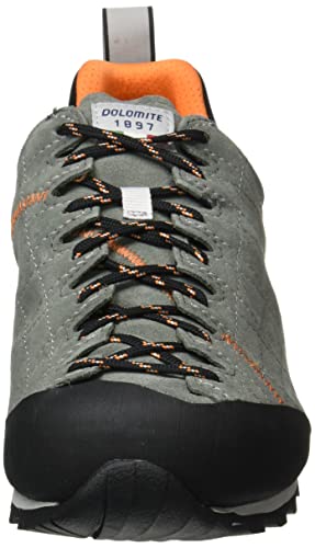 Dolomite Zapatilla Diagonal GTX, Botas de montañismo Unisex Adulto, Silver Green Sun Orange, 45 2/3 EU