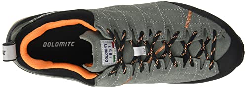 Dolomite Zapatilla Diagonal GTX, Botas de montañismo Unisex Adulto, Silver Green Sun Orange, 45 2/3 EU