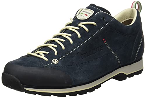 Dolomite Zapato Cinquantaquattro Low, Botas de montañismo Unisex Adulto, Azul Blanco Cord, 48.5 EU