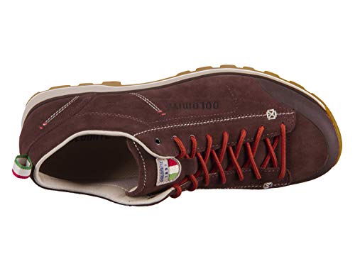 Dolomite Zapato Cinquantaquattro Low, Zapatillas Deportivas Unisex Adulto, Dark Brown Red, 36 EU