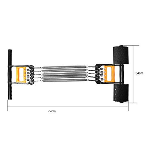 Ducomi - Extensión pectoral ajustable con muelles de acero para resistencia, ejercicio en el pecho y fortalecimiento muscular – Fitness, Atletica, Body Building y gimnasia (modelo 2)