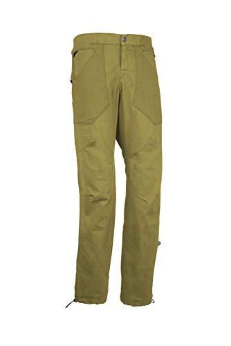 E9 Enove N Piña 2 - Pantalón de algodón para hombre, invierno, color verde aguacate, talla XS