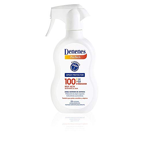 Ecran Denenes - Protector Solar para Pieles Muy Claras, Sensibles e Intolerantes al Sol, con SPF100 - Formato Familiar de 300 ml