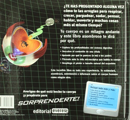 El increíble cuerpo humano: Un viaje interactivo a través del cuerpo (Libro Regalo (everest))