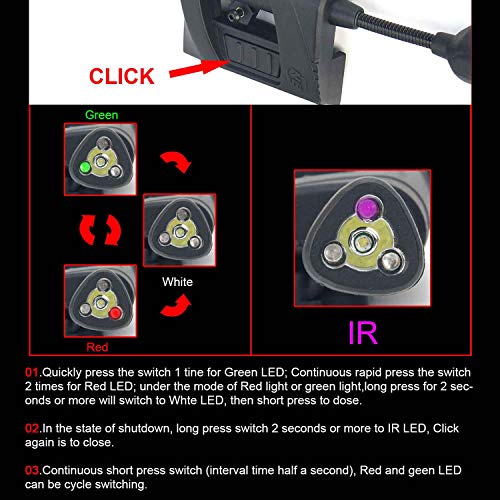 element airsoft 【Tienda Oficial Night-Evolution Charge exMPLS con LED Maxbright LED ultrabrillante Linterna táctica NE05006 BK