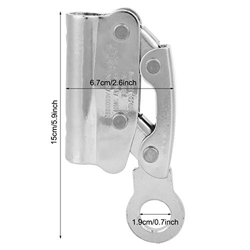 Equipo de protección anticaídas para Escalada autofrenante Descender por Cuerda para Operaciones de Escalada de Rescate en Incendios(Round Hole)