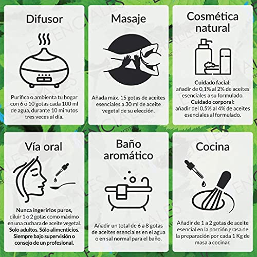 Essenciales - Aceite Esencial de Benjui, 100% Puro, 10 ml | Aceite Esencial Styrax tonkinensis